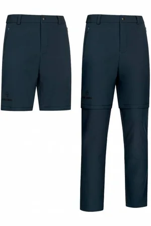 Kirkjubøur ® Zip-Off Uomo 2-in-1 Pantalone da trekking