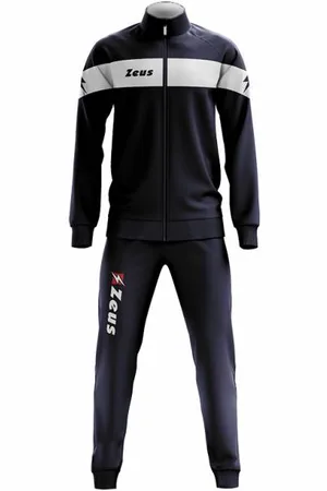 Zeus Tuta Apollo Uomo Completo sportivo Navy Bianco
