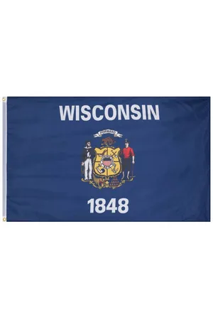 MUWO Wisconsin "America Edition" Bandiera 90x150cm