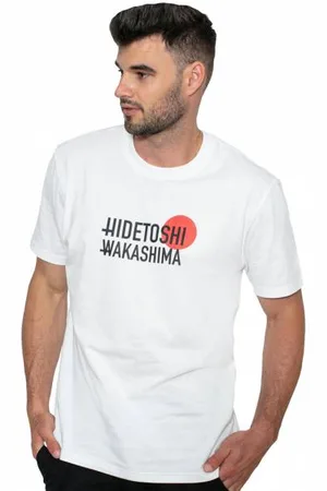 HIDETOSHI WAKASHIMA "1st" Uomo T-shirt oversize