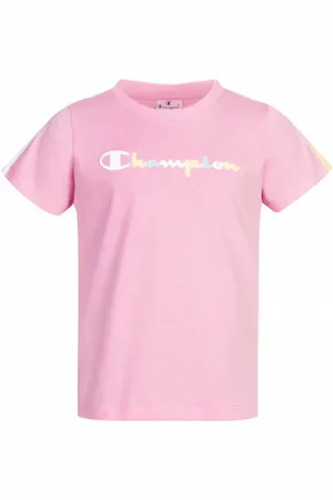 Champion Crewneck Bambina T-shirt 404349-PS032