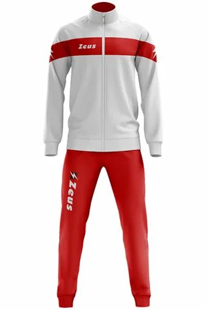Zeus Tuta Apollo Uomo Completo sportivo bianco