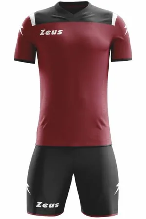Zeus Kit Vesuvio Kit da calcio 2 pezzi scuro nero