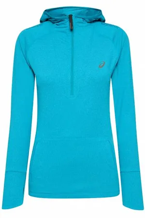 Asics FujiTRAIL 1/2-Zip Donna Felpa con cappuccio 125151-8126