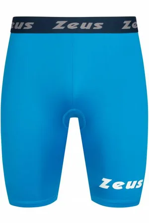 Zeus Bermuda Elastic Pro Uomo Leggings sportivi royal blue