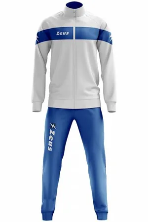 Zeus Tuta Apollo Uomo Completo sportivo bianco
