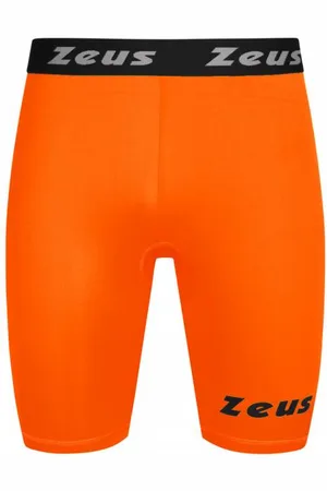 Zeus Bermuda Elastic Pro Uomo Leggings sportivi neon