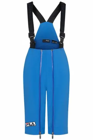 Fila Salopette Bermuda Donna Pantaloncino con bretelle U89720-422