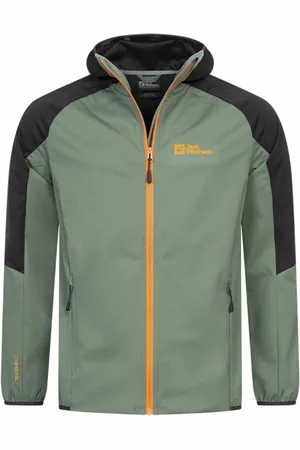 Jack Wolfskin Feldberg Uomo Giacca softshell con cappuccio 1306922-4311