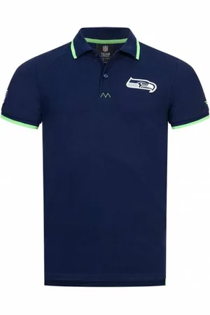 Fanatics Seattle Seahawks NFL Uomo Polo 3116MNVYS21SSE