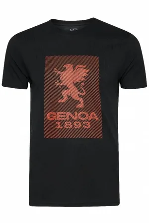 CASTORE CFC Genua Grafico Uomo T-shirt INFGENMON1-22-BLACK