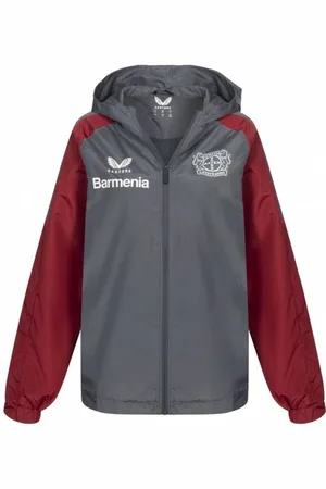 CASTORE Bayer 04 Leverkusen Donna Giacca con cappuccio TF1493-GRIGIO
