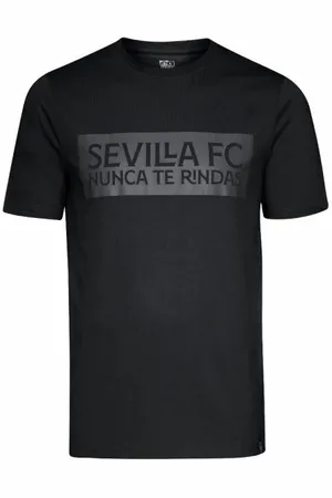 CASTORE FC Sevilla Uomo T-shirt TM2628-BLACKBLACKENED