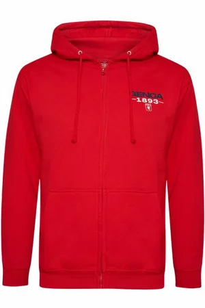 CASTORE CFC Genua Zip intera Uomo Felpa con cappuccio INFGENMON7-22-RED