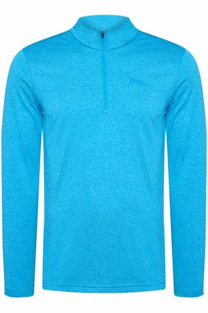 Jack Wolfskin Sky Thermal Half Zip Uomo Maglietta 1808771-1361