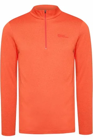 Jack Wolfskin Sky Thermal Half Zip Uomo Maglietta 1808771-2206