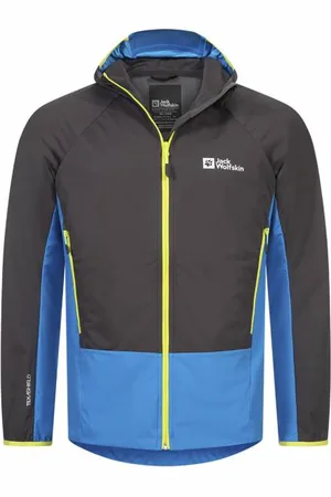 Jack Wolfskin Eagle Peak II Uomo Giacca softshell con cappuccio 1306912-6350