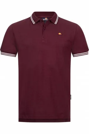 Ellesse Dioran Twin Tipped Uomo Polo SBS22445-BORGOGNA