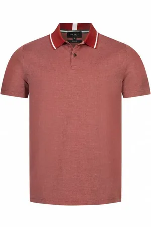 Ted Baker Mini Jacquard Stitch Uomo Polo 261464-DK