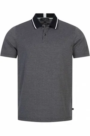 Ted Baker Mini Jacquard Stitch Uomo Polo 261464-DK