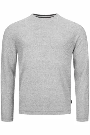 Ted Baker Staylay Crew Collo Uomo Felpa 246976-GRIGIO-MARL