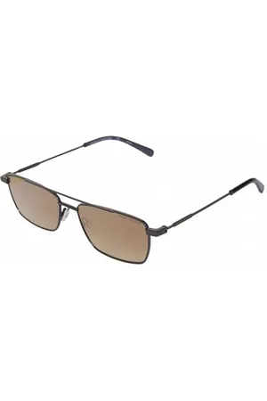 Sergio Tacchini Rectangular Gunmetal Uomo Occhiali da sole ST700195055