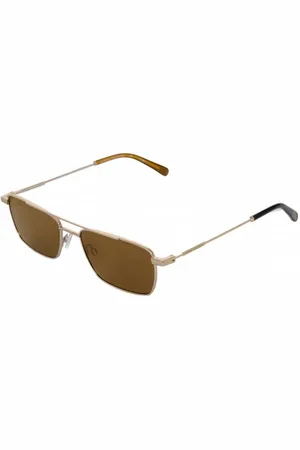 Sergio Tacchini Rectangular Gold Metal Uomo Occhiali da sole ST700149655