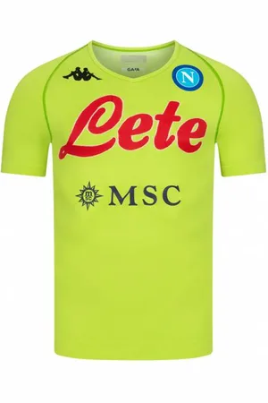 Kappa SSC Napoli Uomo Funzionale Maglia per l