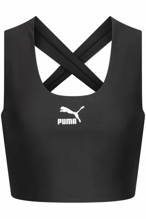PUMA T7 Crop Top Donna Reggiseno sportivo 538297-01