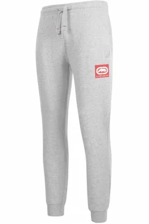Ecko Cana Uomo Pantaloni della tuta in pile ESK04738 Grigio Marna