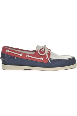 SEBAGO PORTLAND CANVAS SPINNAKER Docksides Mocassin Uomo -