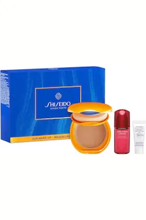 Shiseido Tanning Compact Bronze - Cofanetto Suncare - -tanning Compact Bronze Set - Donna