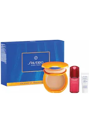Shiseido Tanning Compact Honey - Cofanetto Suncare - -tanning Compact Honey Set - Donna