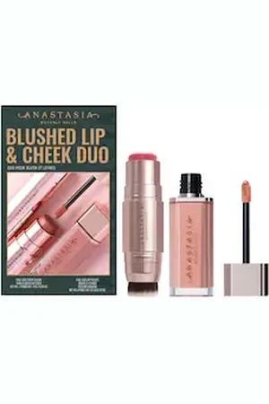 Anastasia Beverly Hills Blushed Lip & Cheek Duo - Set Di Make-up Labbra E Guance - -holiday Kit Blushed Lip & Cheek Duo - Donna