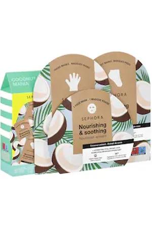 SEPHORA Coconut Mania - Set Di Maschere Per Viso E Corpo - -colorful Cocomasks Set-25 - Donna