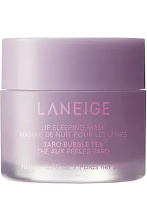 LANEIGE Lip Sleeping Mask - Maschera Labbra - -lip Sleeping Mask Boba - Taro - Donna