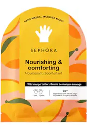 SEPHORA Maschera Mani, Guanti Imbevuti - Mani Idratate In 15 Minuti - -masq Mains-24 Mangue" - Donna