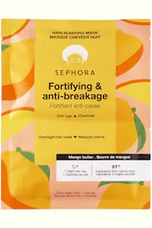 SEPHORA Maschera Per Capelli - Trattamento Notturno In Crema + Cuffia - -masq Cheveux Nuit-24 Mangue - Donna