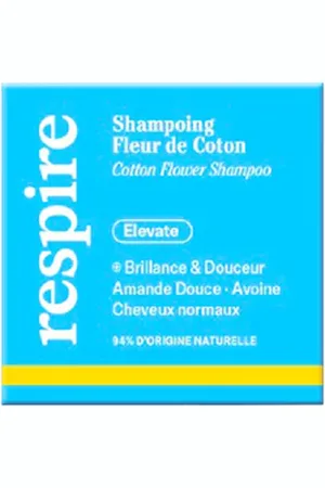 RESPIRE Shampoo Solido Delicato - Fiore Di Cotone - -bath Shampoing Solide Fleur De Coton - Donna