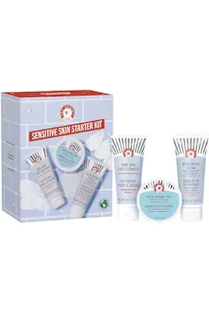 First Aid Beauty Kit Routine Per Pelli Sensibili - Deterge, Esfolia E Idrata - -kit - Donna