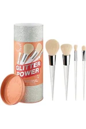 SEPHORA Glitter Power Brush Set - Kit Di 4 Pennelli Per Viso E Occhi - -new Brush Set-23 - Donna