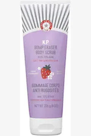 First Aid Beauty Kp Body Scrub Strawberry - Scrub Corpo Morbidezza Istantanea Aha Alla Fragola - -56.7g - Donna