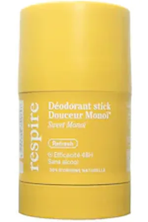 RESPIRE Deodorante Stick Dolcezza Monoï - Efficacia 48 Ore - -deodorant Monoi - Donna