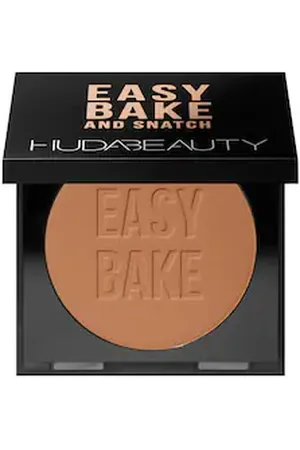 HUDA BEAUTY Easy Bake And Snatch - Cipria In Polvere Compatta - -easy Bake Powder Pressed Cinnamon Bun - Donna