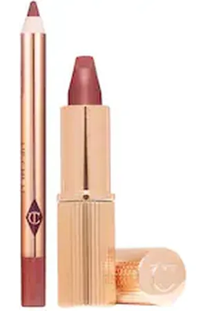 Charlotte Tilbury Pillow Talk Duo Set - Set Labbra - -pillow Talk Duo Mini Set Deep - Donna