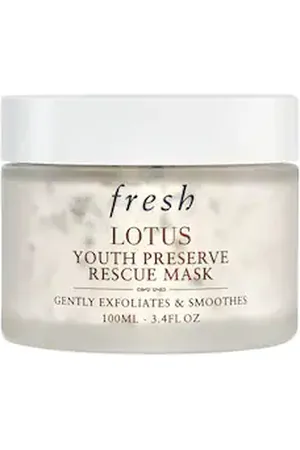 Fresh ! Lotus Youth Preserve Rescue Mask - Maschera Esfoliante Anti-età Al Loto - -lotus Youth Preserve Rescue Mask 100ml - Donna
