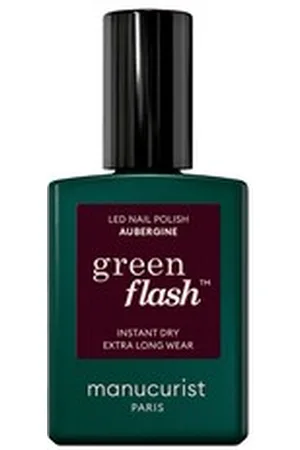 MANUCURIST Green Flash - Smalto Led - -aubergine (15ml) - Donna