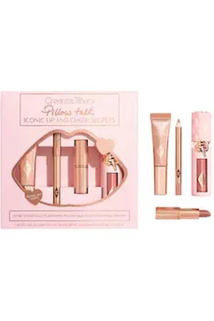 Charlotte Tilbury Pillow Talk Iconic Lip And Cheek Secrets - Set Make-up - -pillow Talk Iconic Lip And Cheek Se - Donna