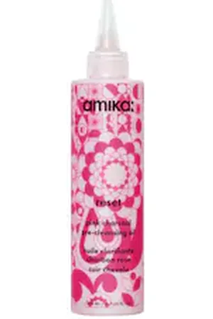 Amika Reset - Olio Detergente Detox Al Carbone Per Cuoio Capelluto - -reset Pink Charcoal Scalp Clns Oil 200ml - Donna