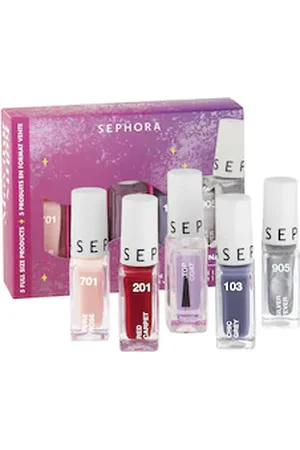 SEPHORA Moving Lights - Kit Di Smalti E Top Coat Per Unghie - -nail Set-24 Xms - Donna